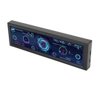 Topiky Écran de Panneau de Capteur PC, Moniteur de Température D'ordinateur, écran IPS de 8,8 Pouces, écran LCD 1920 X 480, Affichage Secondaire des Données du Processeur PC pour RPi
