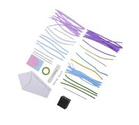Topiky Ensemble D'artisanat de Cure-pipes, activité de Développement des Compétences avec des Tiges de Chenille Colorées, adapté aux Enfants de 3 Ans et Plus, Améliorant la Patience et la (Peluche +