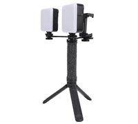 Topiky Ensemble de Lumière Vidéo à intensité Variable 5600K, avec Support, pour Enregistrement de Selfie, Vlog, éclairage de Photographie Portable pour Les Déplacements
