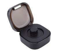 Topiky Étui de Chargement pour Anneau Intelligent, Boîtier de Chargeur Portable Magnétique de Type C à Charge Rapide avec Batterie de 200 MAh pour Anneaux Intelligents R02 R03 R06 R11M (Black)