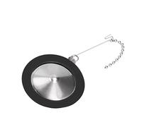 Topiky Filtre à café à Siphon Permanent en Acier Inoxydable, Pièce de | Conception écologique réutilisable, Compatible avec les Pots de siphon en verre, Fine sans sédiments, traction de chaîne
