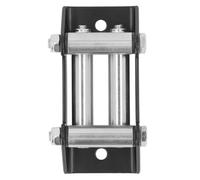 Topiky Guide de Câble de Guide-câble de Rouleau de Treuil, en Acier Haute Résistance à 4 Voies 4500LB pour Treuil électrique, Récupération Hors Route, Remorque de Camion Utilitaire
