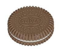 Topiky Jouet Coulissant Magnétique du Bout des Doigts, Conception à Faible Bruit pour Soulager Le Stress, Thérapie de l'Autisme, Matière Plastique, 1,5 X 1,5 X 0,47 Pouces (Brown)