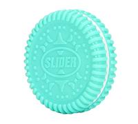 Topiky Jouet Coulissant Magnétique du Bout des Doigts, Conception à Faible Bruit pour Soulager Le Stress, Thérapie de l'Autisme, Matière Plastique, 1,5 X 1,5 X 0,47 Pouces (Vert Menthe)