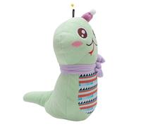 Topiky Jouet de Dentition en Peluche Douce pour Petits Chiens, Dispositif Sonore intégré, Outil D'auto-Divertissement pour L'entraînement ou la Récréation (Green)
