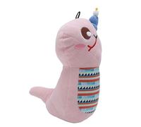 Topiky Jouet de Dentition en Peluche Douce pour Petits Chiens, Dispositif Sonore intégré, Outil D'auto-Divertissement pour L'entraînement ou la Récréation (Pink)