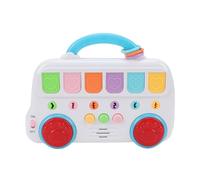 Topiky Jouet Interactif en Forme d'animal n Forme de Bus, Cause et Effet, Jouet Sensoriel pour bébé pour Les Tout-Petits, Centre d'activités 'Apprentissage Précoce avec Orgue électronique