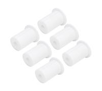 Topiky Kit de Routage de Câbles Muraux, 6 œillets en Silicone pour Une Gestion Simplifiée des Câbles - 1 Po pour Ethernet Rectangulaire