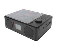 Topiky Lecteur CD avec Haut-parleurs Bluetooth, Double Haut-Parleur Stéréo HiFi, Radio FM avec Télécommande, Prise Casque USB AUX pour Voiture, Maison