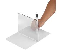 Topiky LED Planche à Dessin, boîte à lumière de Panneau de Pochoir Trace de Dessin de traçage étanche Croquis Miroir réflexion téléphone Gradation