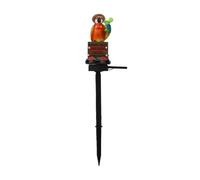 Topiky Lumière Solaire pour Perroquet, Lampe de Jardin Durable en Forme | Résistant aux intempéries, Lumière douce pour les patios, Accent décoratif extérieur, Idéal pour les parterres de fleurs,