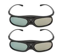 Topiky Lunettes 3D DLP, 144 Hz Rechargeables DLP Link 3D Active Shutter Lunettes pour Tous Les Projecteurs 3D DLP, Rotation de L'œil Gauche Droite, pour Vivitek, pour LTV 2500, pour LTV