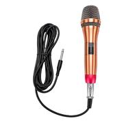 Topiky Microphone Filaire Micro Portable karaoké Dynamique Professionnel | Microphone Vocal pour le Chant, Micro karaoké Filaire Dynamique, Microphone karaoké Dynamique pour Conférence de