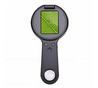 Topiky Microscope Numérique à Loupe Portative, Loupe Numérique Portable 500x, Microscopes Marco, Microscope à Pièces, à Trichomes avec LED, Cadeau éducatif Amusant (Black)