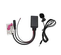 Topiky Module Bluetooth de Voiture, Adaptateur de Microphone sans Fil avec Remplacement de Câble AUX in pour A3 A8 TT RNSE 32 Broches DC12V