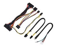 Topiky Module d'alimentation PC, Entrée d'alimentation 300 W CC pour PC 12V avec Module d'alimentation de Connexion/AUX/SATA à 24 Broches adapté aux Cas Mini-ITX