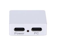 Topiky Module Répartiteur d'alimentation, Séparateur de Signal d'alimentation USB 2.0 Type C en Alliage D'aluminium avec Indicateur D'état, pour Systèmes de Contrôle
