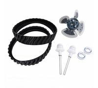 Topiky MX6 MX8 Moteur de Nettoyeur de Piscine et Chenilles de Pneus, Construction en Caoutchouc Robuste pour Un Fonctionnement Fiable, Kit de Remplacement Complet pour Le Nettoyage de Piscine, 7