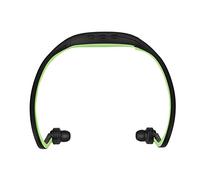 Topiky Oreillette Bluetooth, écouteurs stéréo sans Fil Bluetooth 4.1 avec Serre-tête et Serre-tête pour Casque avec Casque, appels pour Carte TF et appels Mains Libres(Vert)
