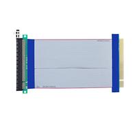 Topiky PCI E 16X Riser Extension Cable 19cm pour Server Case | Conception de ruban plat souple, transfert de données à grande vitesse, adaptateur de colonne montante GPU Mining,