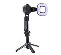 Topiky Perche à Selfie Magnétique avec Télécommande Zoom Extensible, pour | TréPied de Téléphone Universel à Rotation 360°, Support Portable Rechargeable avec Pied Télescopique, Stabilisateur Mains