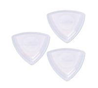 Topiky Picks de Guitare LED Lot de 3, ABS Haute Dureté pour Performance | Glow Plectrums With Cool Light Effect for Bass Players, Stage Performance, Music Lovers Gift, Durable