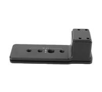 Topiky Pied de Lentille en Aluminium pour Objectif de Caméra Téléobjectif | Alliage usiné CNC, plaque à dégagement rapide compatible Arca, coussinet en caoutchouc antidérapant, Support léger