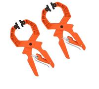Topiky Pinces à Ressort pour le Travail du Bois, 2 Pinces à Cliquet en Forme de A, Force de Serrage Réglable à Dégagement Rapide, capacité de Maintien de 80 Lb, Pince à Ressort en Fibre de Verre en