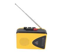 Topiky Porteur de Cassette Portable Player Lecteur de Cassette Tape Le Joueur avec Radio AM FM, Enregistrements de Bande Portable avec Grand Haut-Parleur et Prise Casque Intégrée au
