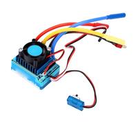 Topiky RC Brushless ESC 60A Variateur de Vitesse | Fonction de freinage adaptative, Protection complète, Connecteurs mâles en T, Distribution de puissance stable, Idéal pour