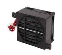 Topiky Réchauffeur d'air en Céramique PTC, Radiateur Soufflant à Température Constante 12 V AC DC, Chauffage de Voiture 80 W pour Désembuage, Chauffage d'isolation Compact pour Véhicules