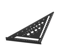 Topiky Règle Triangulaire en Aluminium 7 Pouces, équerre de Charpentier
