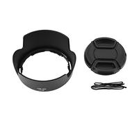 Topiky Remplacement du parasoleil HB-69 avec Cache-Objectif pour Objectif AF-S DX 18-55 mm f/3.5-5.6G VR II D3200 D3300 D5200 D5300