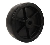 Topiky Roue de Remorque de 6 Pouces, Roulette Pivotante de 1200 Livres | Roulettes pour cric de remorque d\'une capacité de 1 200 lb, pour cric de remorque, chariot utilitaire, tondeuse à gazon