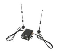 Topiky Routeur 4G LTE avec Emplacement pour Carte Nano SIM, Routeur sans Fil Industriel 4G LTE avec 2 Antennes Externes, Prise en Charge de 16 Utilisateurs, Point D'accès WiFi (Prise UE)