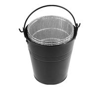 Topiky Seau à Graisse et Revêtement pour les Grilles de, Doublure Goutte à Goutte pour un Godet de Graisse, Collecteur d'huile de Grille de Godet à de Remplacement avec 12 Revêtements en Aluminium