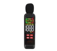 Topiky Sonomètre Portable avec Pondération AC, Rétroéclairage d'écran Couleur LCD, Testeur de Décibels de Bruit pour Usine de Chantier de Construction de Maison