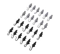 Topiky Souris Factice Réaliste, Conception en Plastique Robuste | Parfait pour les farces, Plastique durable, Petit pour un affichage facile, Idéal pour les fêtes, Adapté aux événements