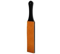 Topiky Strop d'affûtage du Cuir, Affûteur de Lame de Couteau Double Face, Outil d'affûtage Domestique pour Rasoirs Droits, Ciseaux (Grande)