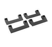 Topiky Support de Mesure, Ceinture de Banc, Porte-outil Polyvalent, Organisateur de Haute qualité pour Charpentiers, Garages, Largeur 9 CM (BLACK)