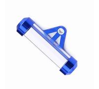 Topiky Support de Tube de Moto étanche, Cadre en Aluminium (Blue) | Tube de disque fiscal sécurisé, cadre de support cylindrique pour moto, couvercle transparent, montage facile