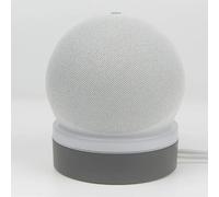 Topiky Support D'enceinte pour Dot 4e 5e, Blanc | Support de haut-parleur robuste pour Dot 4th 5th, organisateur peu encombrant avec enrouleur de cordon pour Echo Dot,
