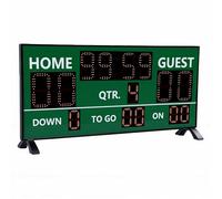 Topiky Tableau de Bord Multifonctionnel pour Le Sport, Affichage Numérique avec Télécommande pour Le Basket-Ball et Le Football, Options D'installation Flexibles