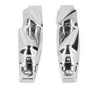 Topiky Taquets de Bateau en Acier Inoxydable 316, Taquets d'amarrage Gauche Droit de 4,69 Pouces, Guide-câble Marin pour l'ancrage du Quai de Yacht