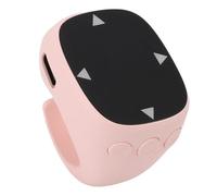 Topiky Télécommande Bluetooth du Bout des Doigts, Tourne-Page D'application Vidéo sans Fil, Connexion Longue Distance de 32,8 Pieds, Contrôleur de Bague de Défilement pour Télépho (Pink)