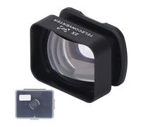 Topiky Téléobjectif 2X, Loupe pour Appareil Photo 3, Monture Magnétique, Revêtement Haute Définition, avec étui de Rangement Pratique