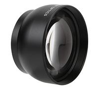 Topiky Téléobjectif, Téléobjectif HD 49MM à Grossissement 2X, Objectif Téléconvertisseur en Alliage D'aluminium pour Objectif D'appareil Photo 49 Mm et Filtre 62 Mm