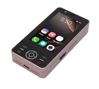 Topiky Téléphone Coulissant 4G Compact Double SIM écran Tactile 3,0" Bluetooth WiFi avec Batterie 2000 MAh pour la Communication Quotidienne (Gold)