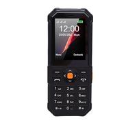 Topiky Téléphone Portable à Gros Boutons pour Personnes âgées, Téléphone Portable 2G de Base avec Fonction SOS, écran 2,4 Pouces, Lampe de Poche 5800 MAh, 0,13 MP, Prend en Charge (Black)