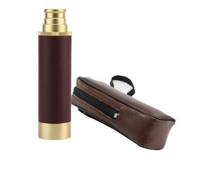 Topiky Télescope Pirate Rétro, Longue-Vue Monoculaire Vintage, Télescope Portable de 13 à 5,3 Pouces pour Le Camping, la Navigation de Plaisance, la Randonnée (25x0)